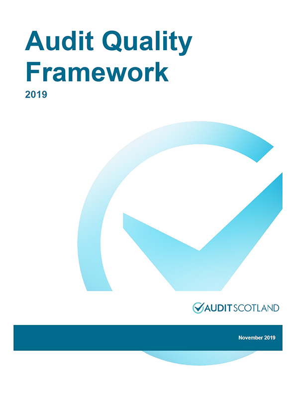 Audit quality framework 2019