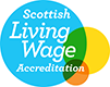 Scottish Living Wage Accreditation logo