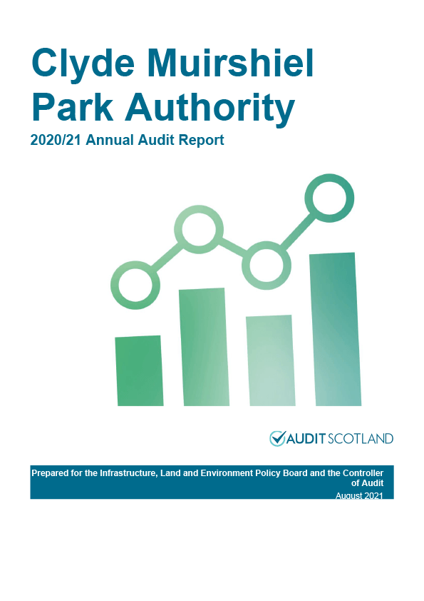 Publication cover: Clyde Muirshiel Park Authority annual audit 2020/21 