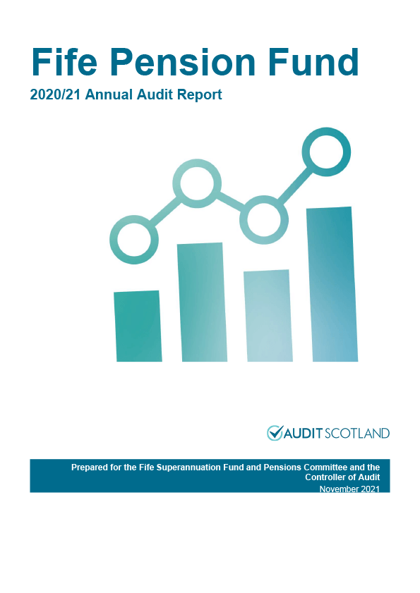 Publication cover: Fife Pension Fund annual audit 2020/21 