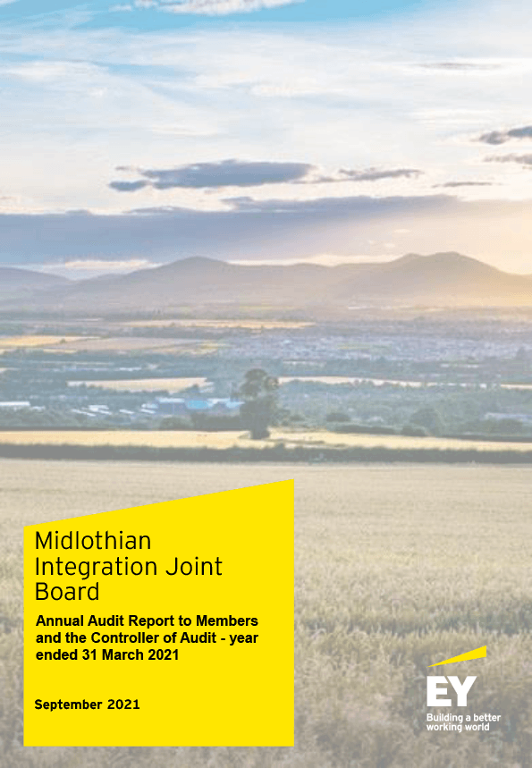 Publication cover: Midlothian Integration Joint Board annual audit 2020/21 