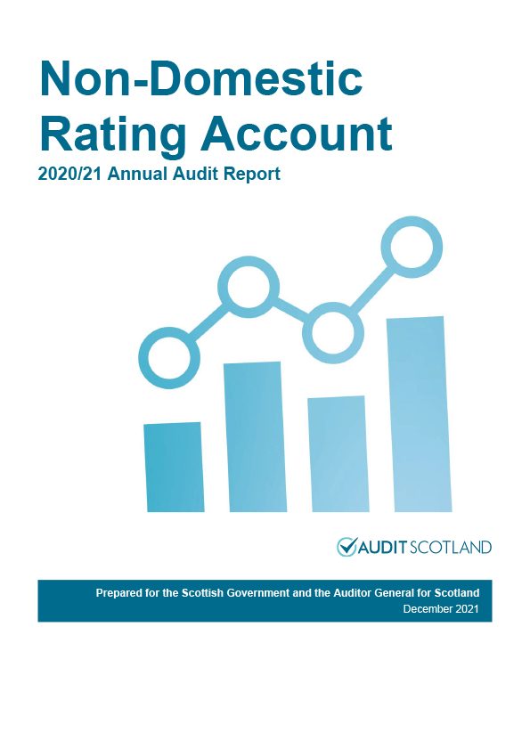 Publication cover: Scottish Government: Non-Domestic Rating Account annual audit 2020/21 