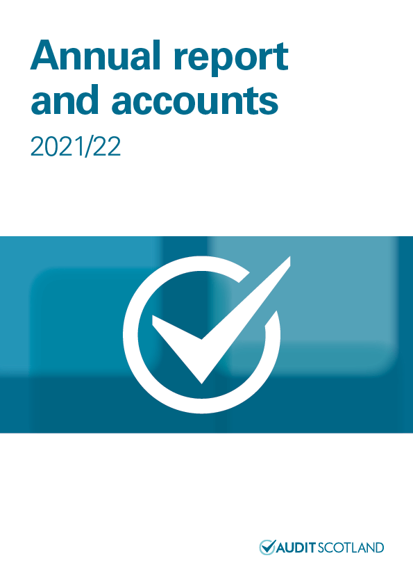 Publication cover: Annual report and accounts 2021/22