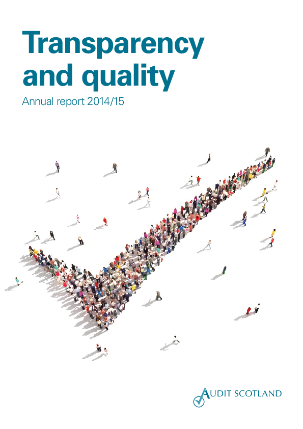Transparency and quality annual report 2014/15