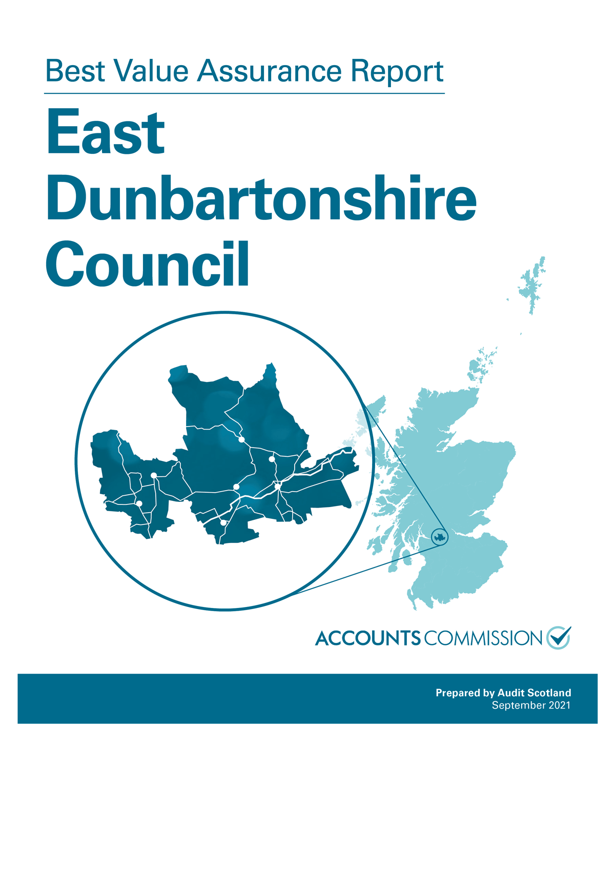 Publication cover: Best Value Assurance Report: East Dunbartonshire Council