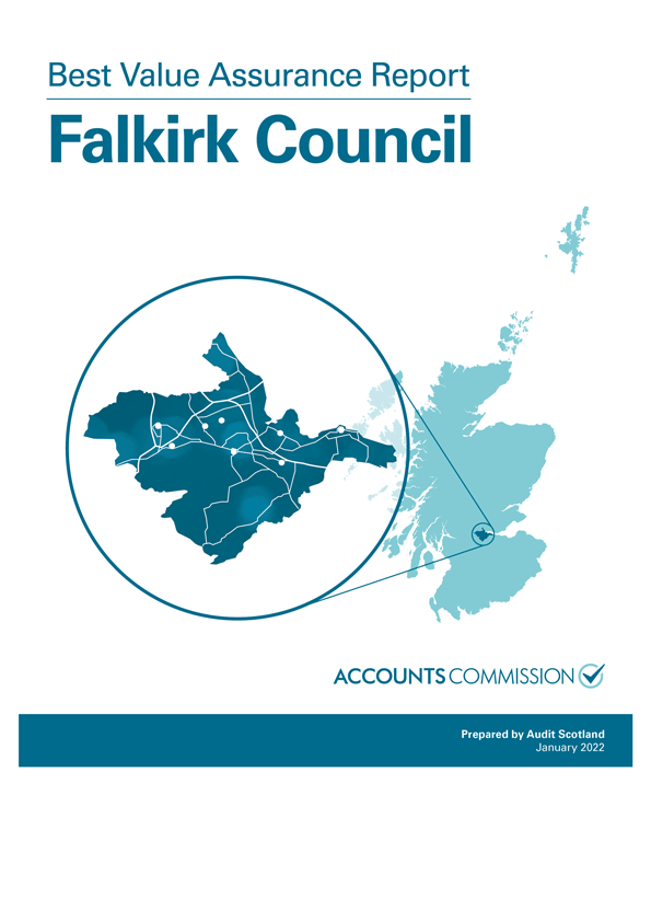 Publication cover: Best Value Assurance Report: Falkirk Council