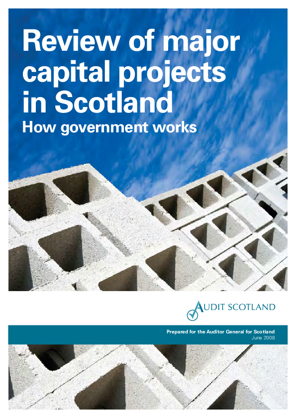 Review of major capital projects in Scotland
