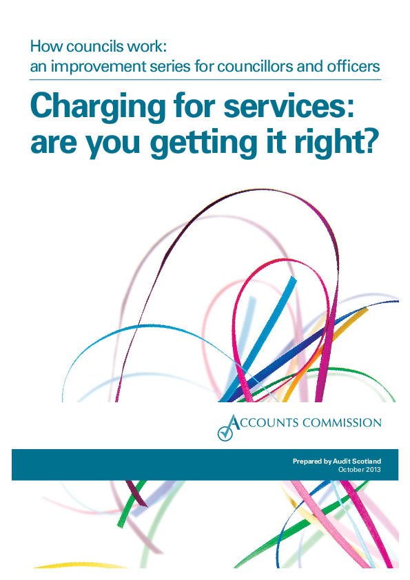 Charging for services: are you getting it right?