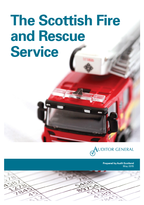 Publication cover: The Scottish Fire and Rescue Service