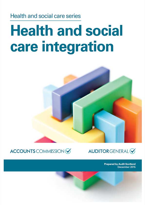 Publication cover: Health and social care integration