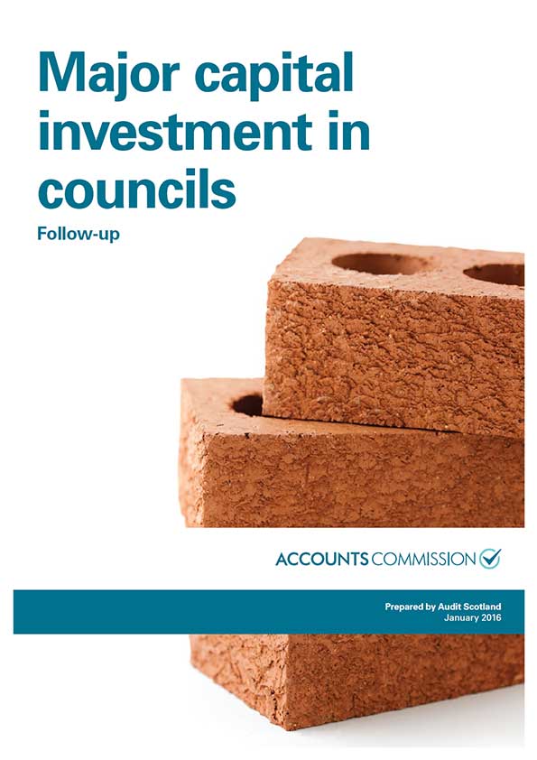 Major capital investment in councils: Follow up