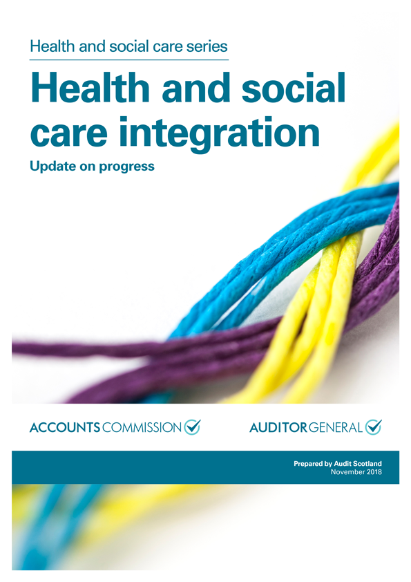 Publication cover: Health and social care integration: update on progress