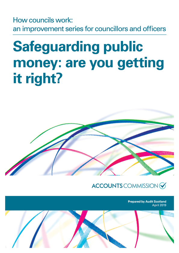 Publication cover: How councils work - Safeguarding public money: are you getting it right?