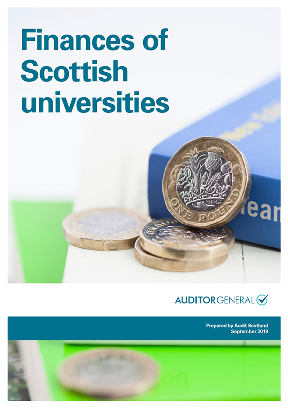 Publication cover: Finances of Scottish universities