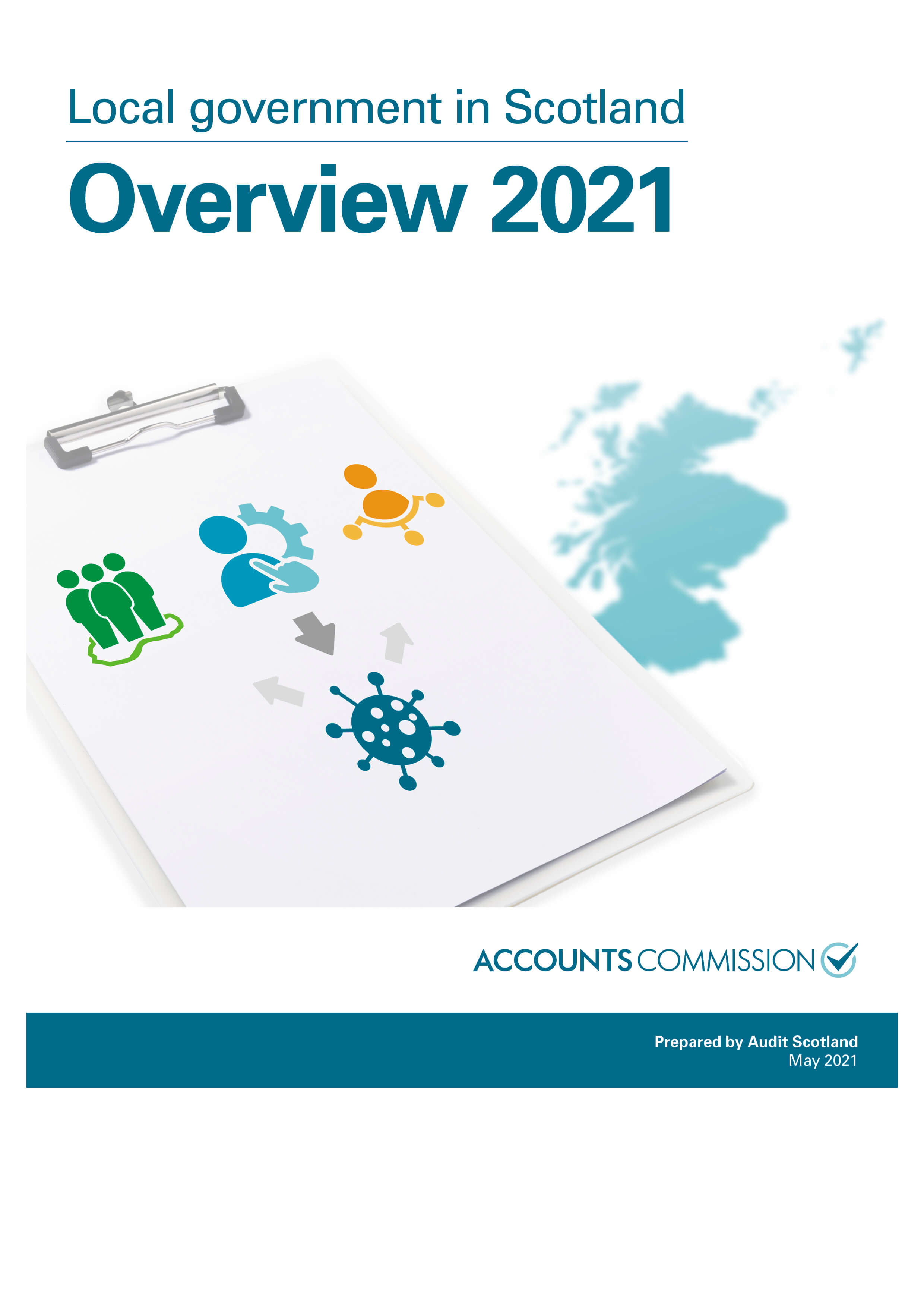 Publication cover: Local government in Scotland Overview 2021