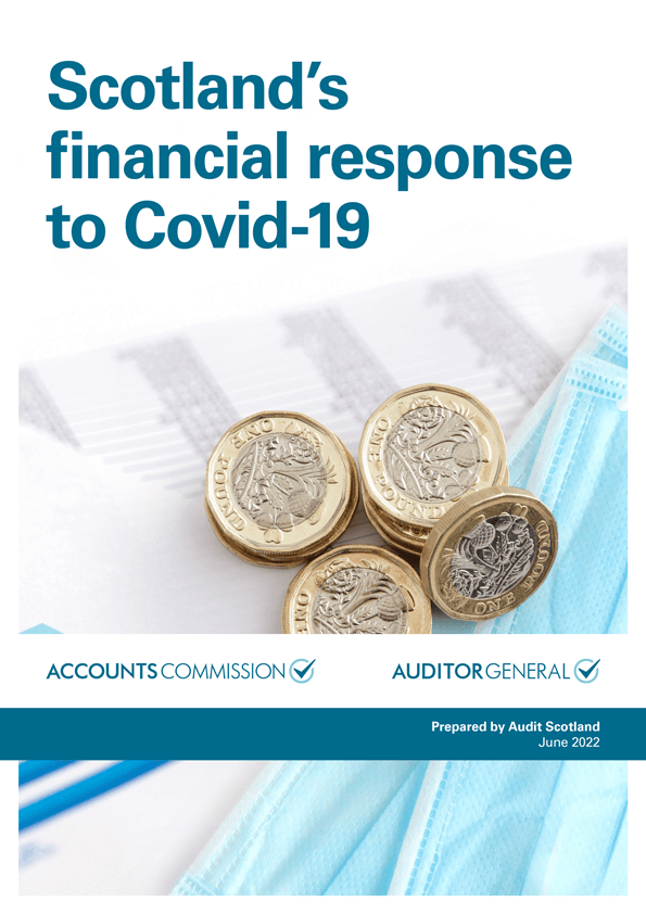 Publication cover: Scotland's financial response to Covid-19