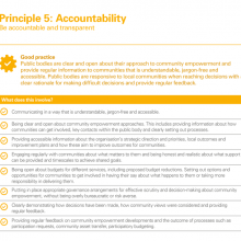 Principle 5: Accountability